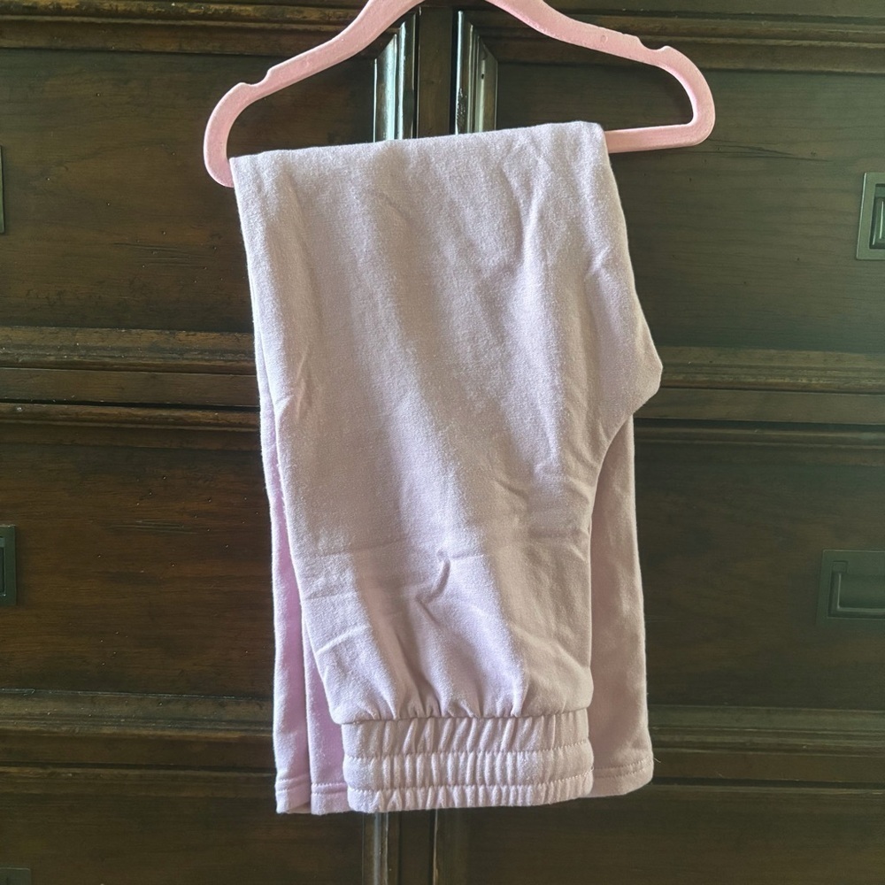 Yogalicious girls straight leg active sweatpants in size S (7-8)